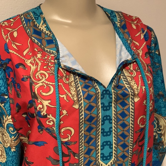 Bohemian tribal print mini dress - Picture 5 of 12